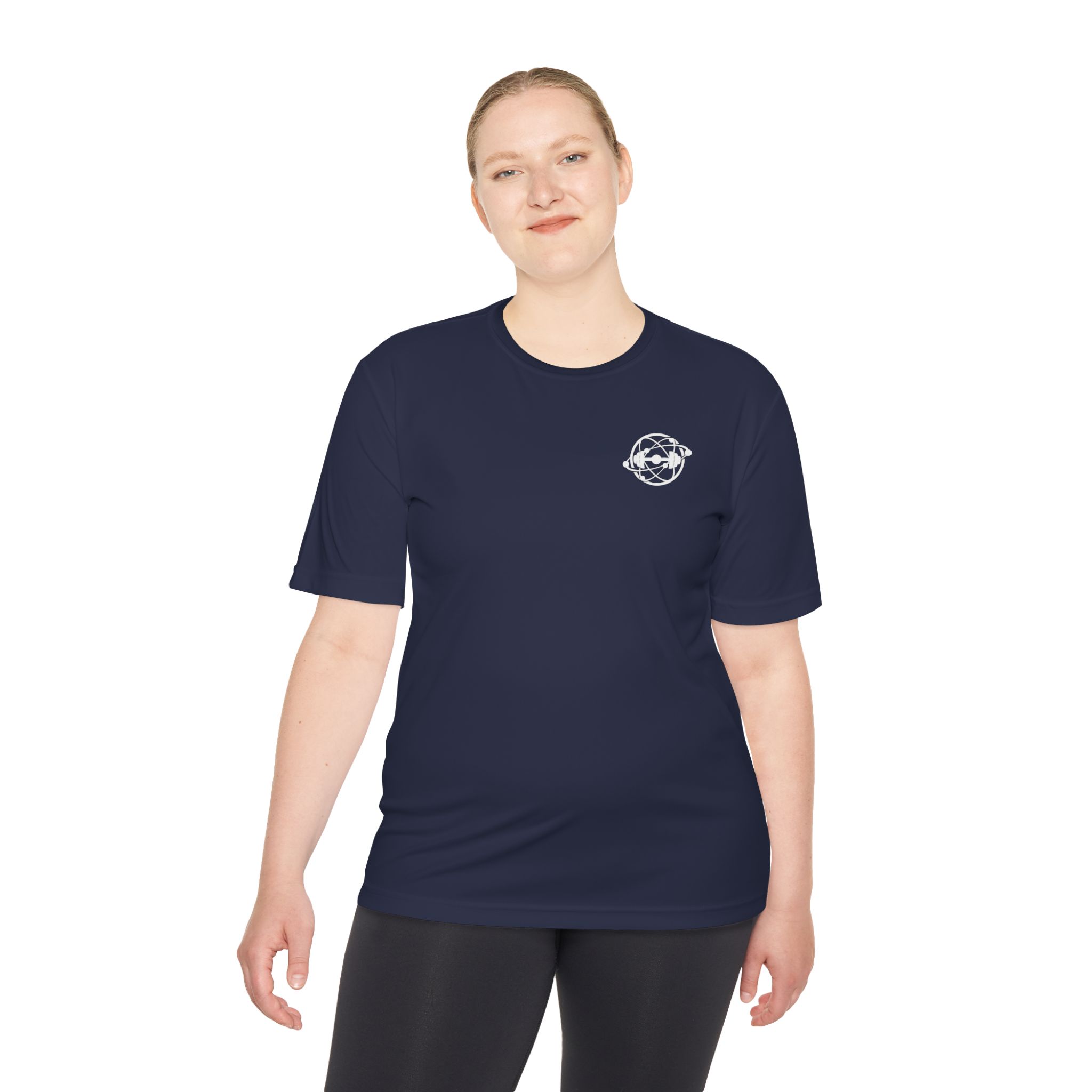 Performance Tee — Small Planet Wave Logo Chest Print - Image 16