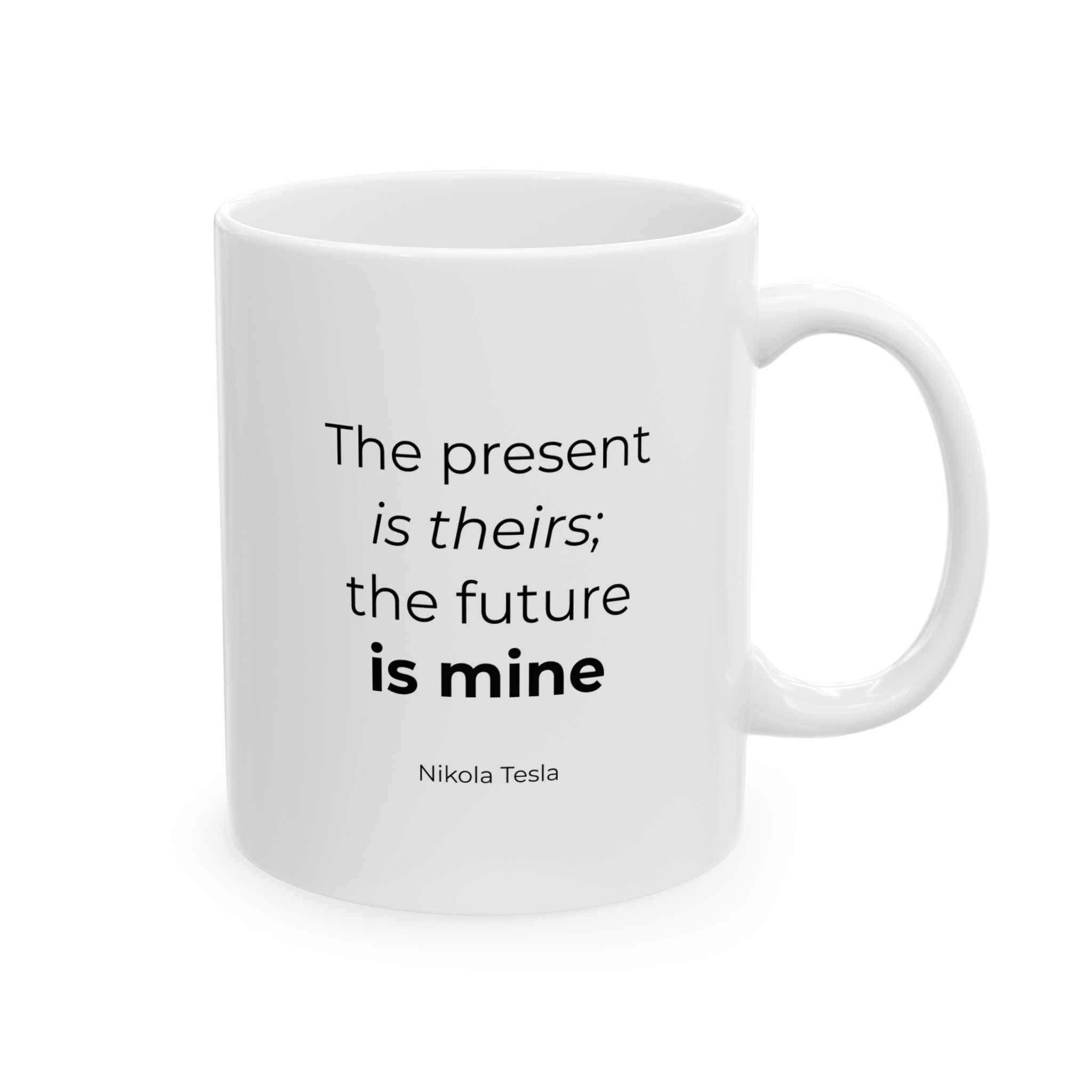 Nikola Tesla Ceramic Mug (11oz) - Image 2